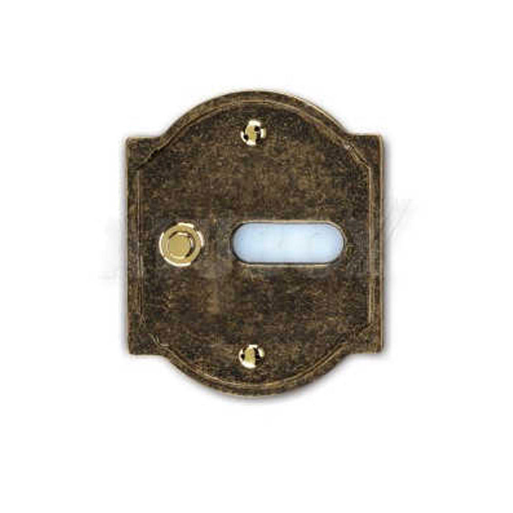 Campanello ottone con 1 pulsante - CL1 » Alubox