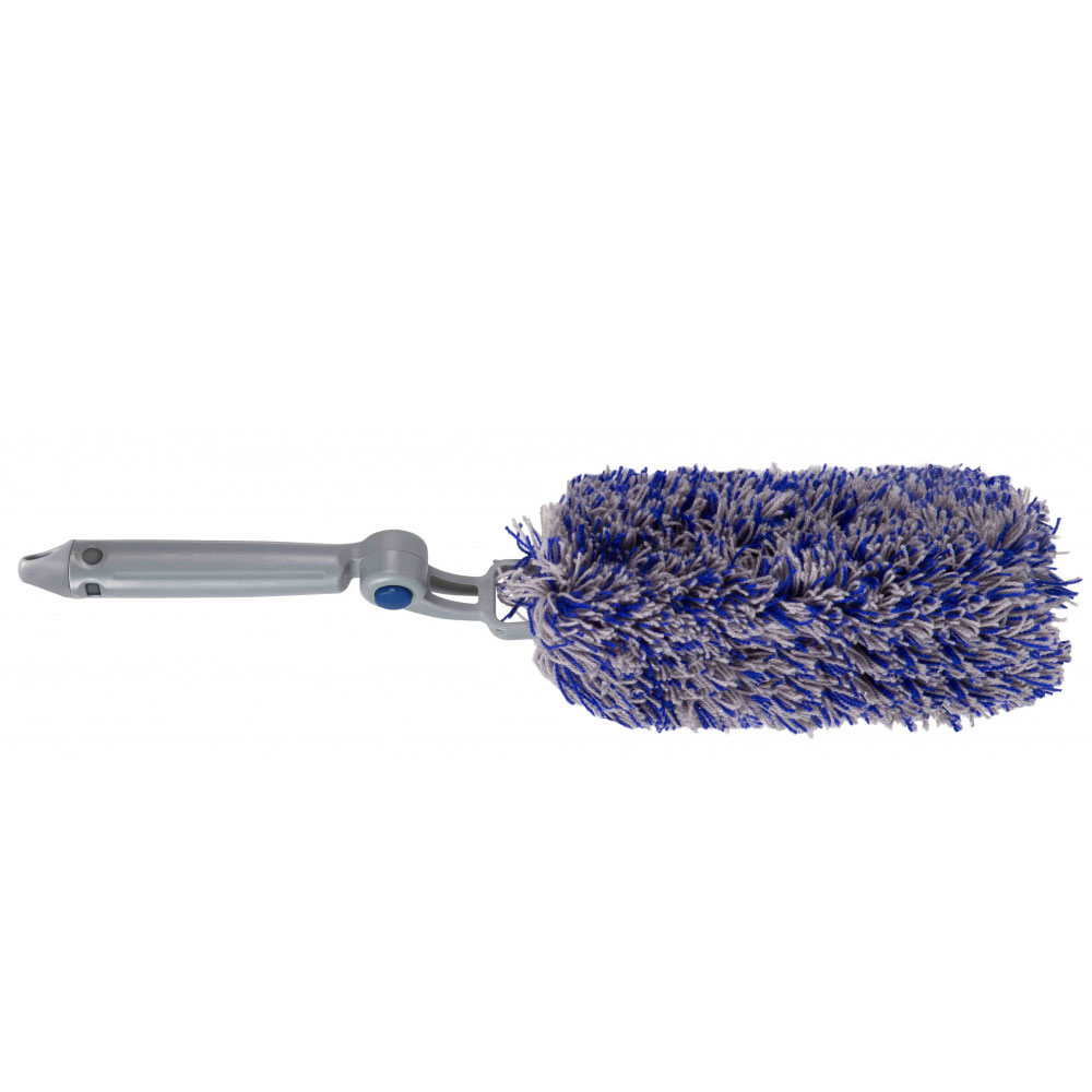 Piumino Elettrico Pieghevole Per Pulizia – Spazzola Motorizzata Con Asta Telescopica – Per Ventilatori, Tende, Ragnatele, Auto (Batterie Non Incluse) - 2