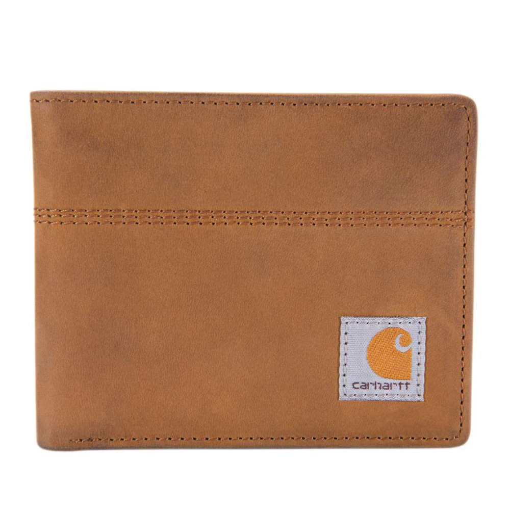 PORTAFOGLIO IN PELLE CARHARTT B0000207 BRN BROWN