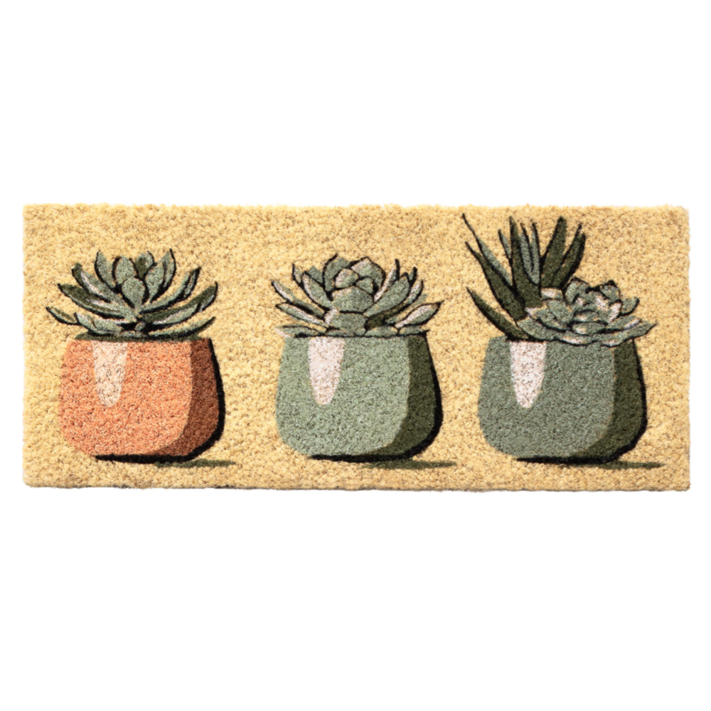 ElbFuchs® Zerbino cocco piccolo | 75x25 cm | Zerbino ingresso esterno
