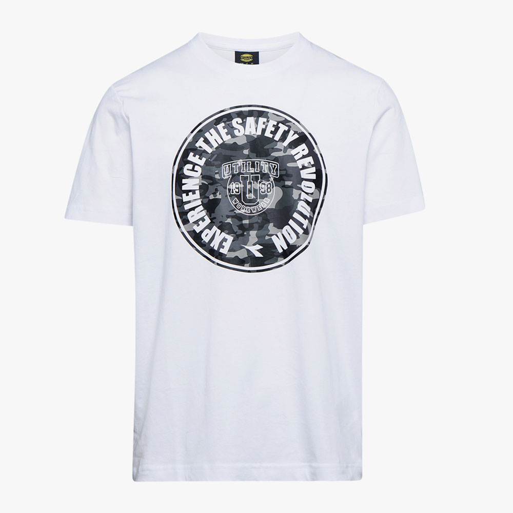 T SHIRT DIADORA GRAPHIC ORGANIC BIANCA